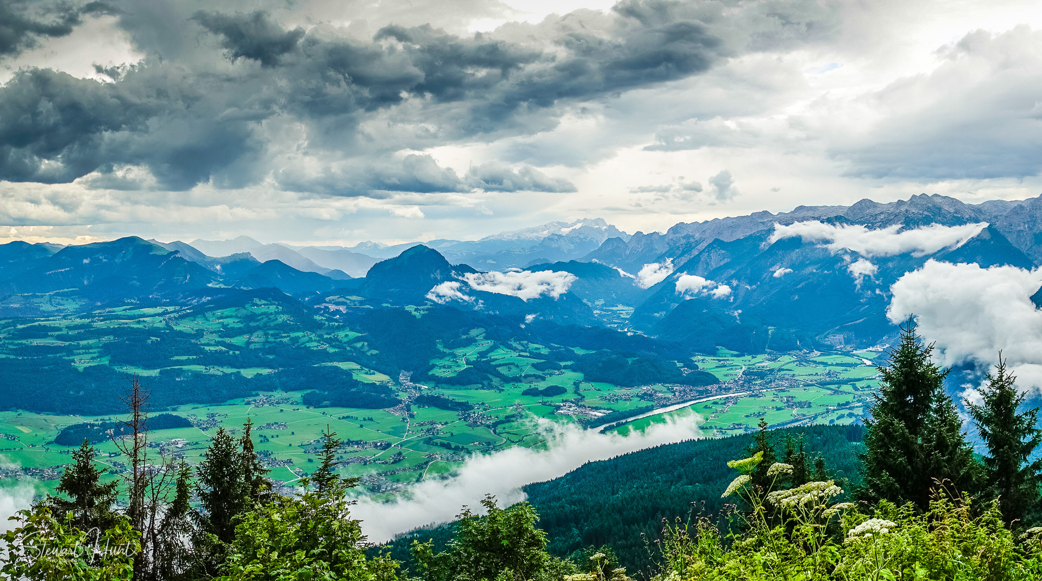Hintersee and Berchtesgaden and Rossfeldstrasse 1996